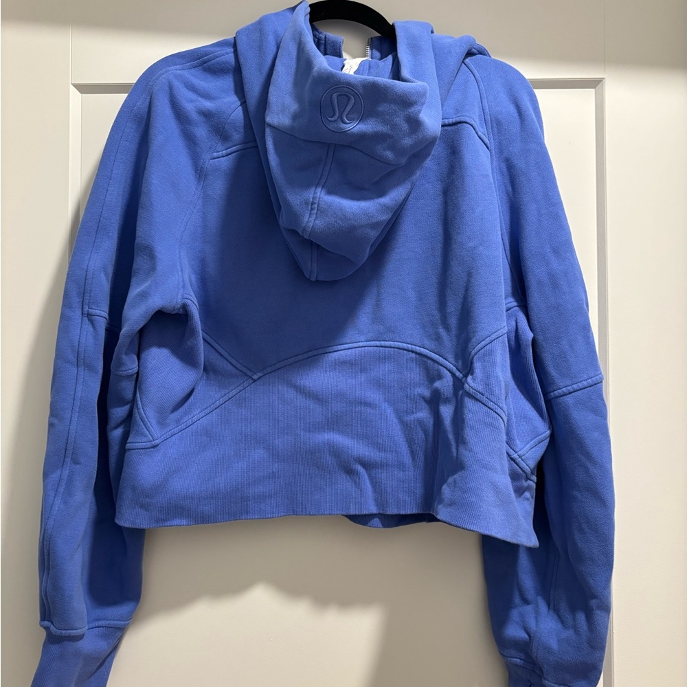 Lululemon Scuba Cropped Half Zip M/L